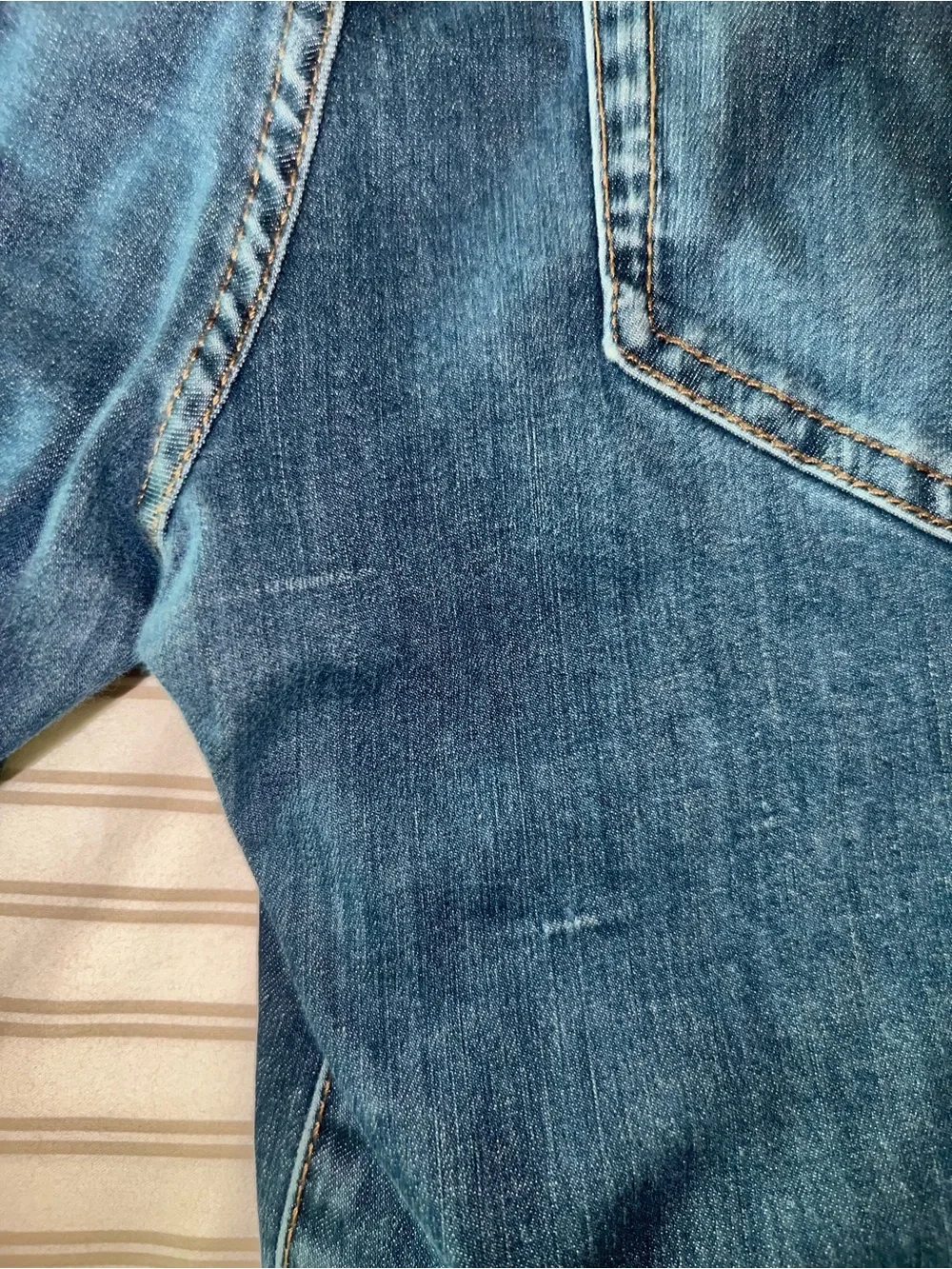 Dark Blue Jean Shorts - Unbranded